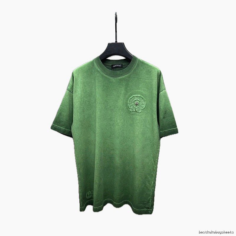Gucci retro-style green T-shirt
