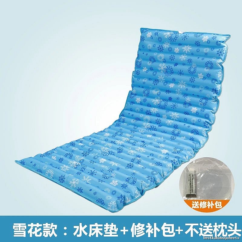 Guest Room Cooling Sleeping Mat 160 x 50 cm Snowflake Pattern Mat Only