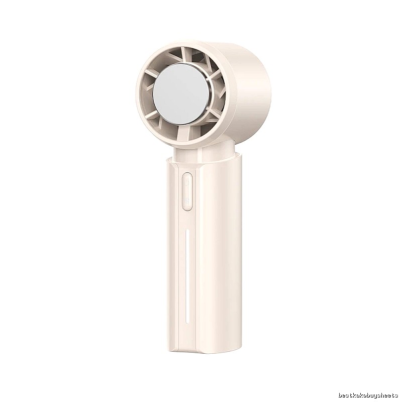 Heat Relief Portable Cooling Fan White Off-white