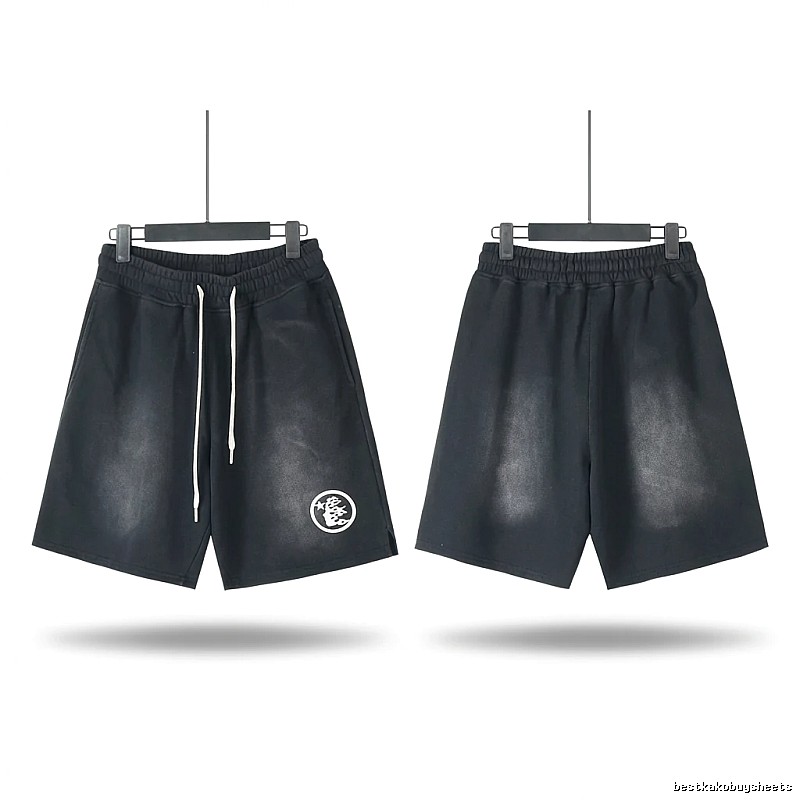 Hellstar dark style black shorts