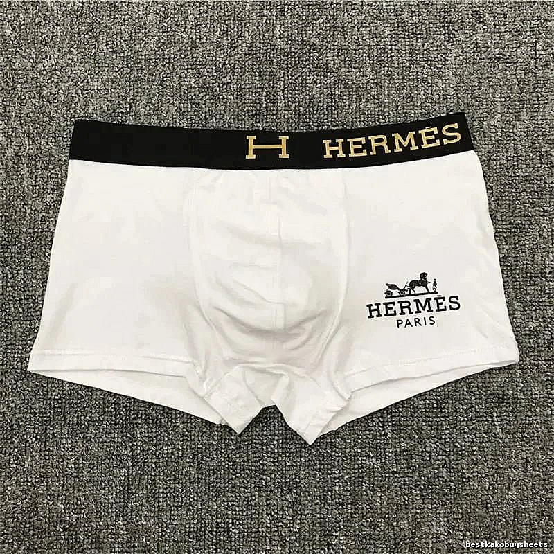 Hermes Travel Logo boxer briefs Black Boxer Briefs with Modern Look