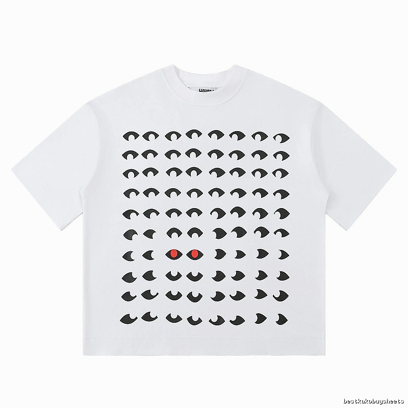 House of Errors Eye Print White T-shirt