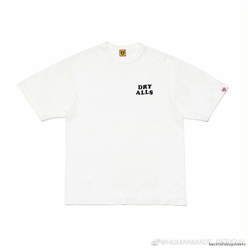 HUMAN MADE EDRYALLS Japanese Streetwear White Short Sleeve T-Shirt