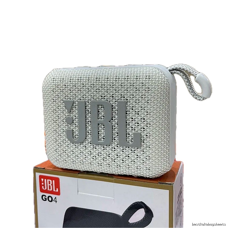 JBL Go 4 Portable Speaker in Silver