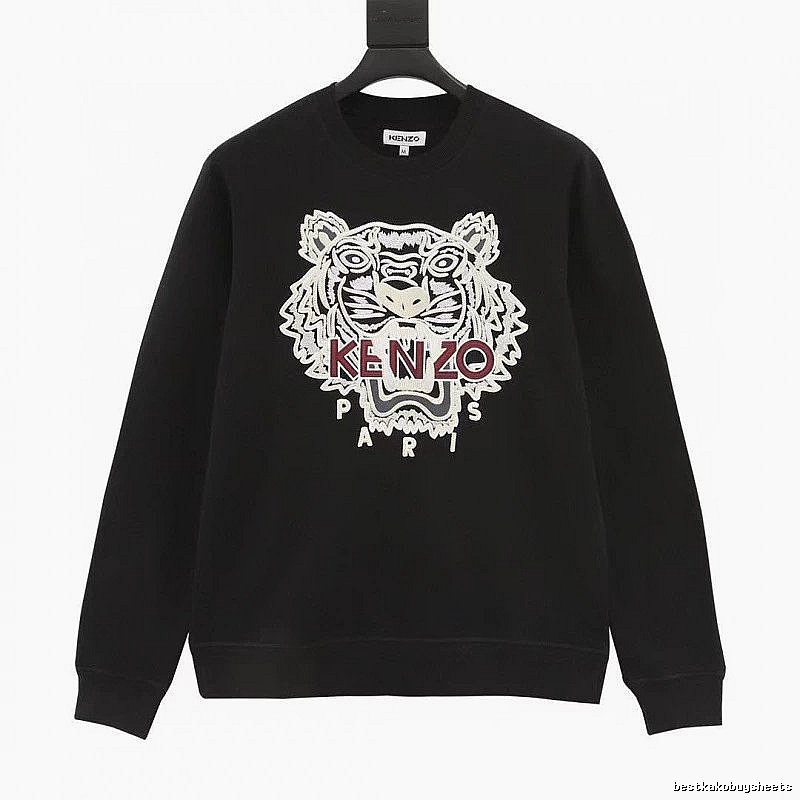 Kenzo Style Kc53 Tiger SweatShirt Warm Weather Graphic