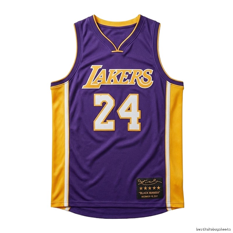 Kobe Lakers No. 24 basketball jersey
