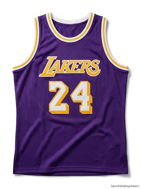 Kobe Lakers retro-style jerseys
