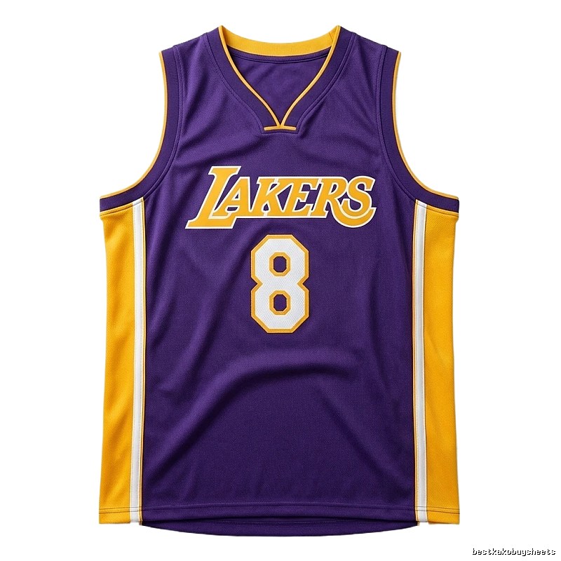 Kobe Lakers retro-style jerseys