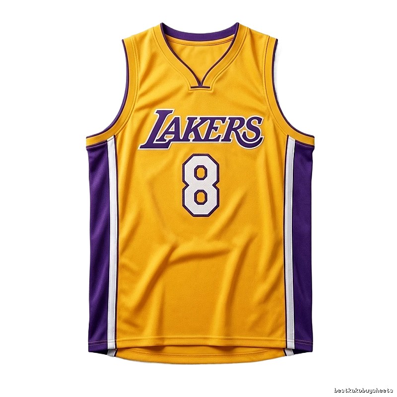Kobe Lakers retro yellow jersey