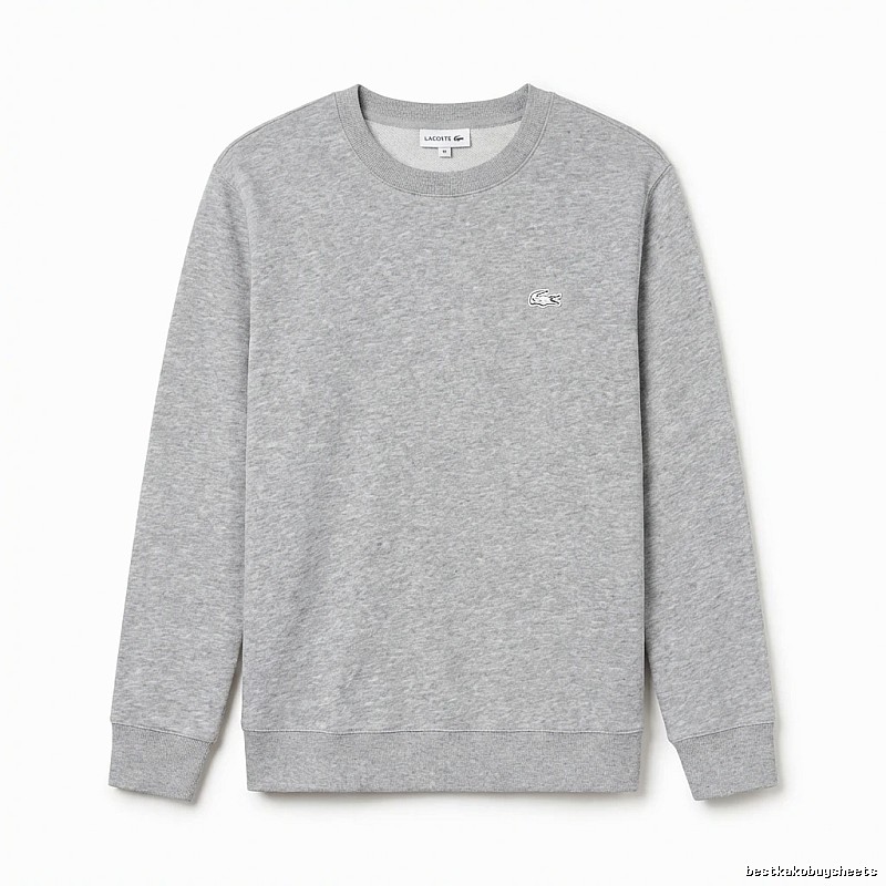 Lacoste basic simple grey sweatshirt