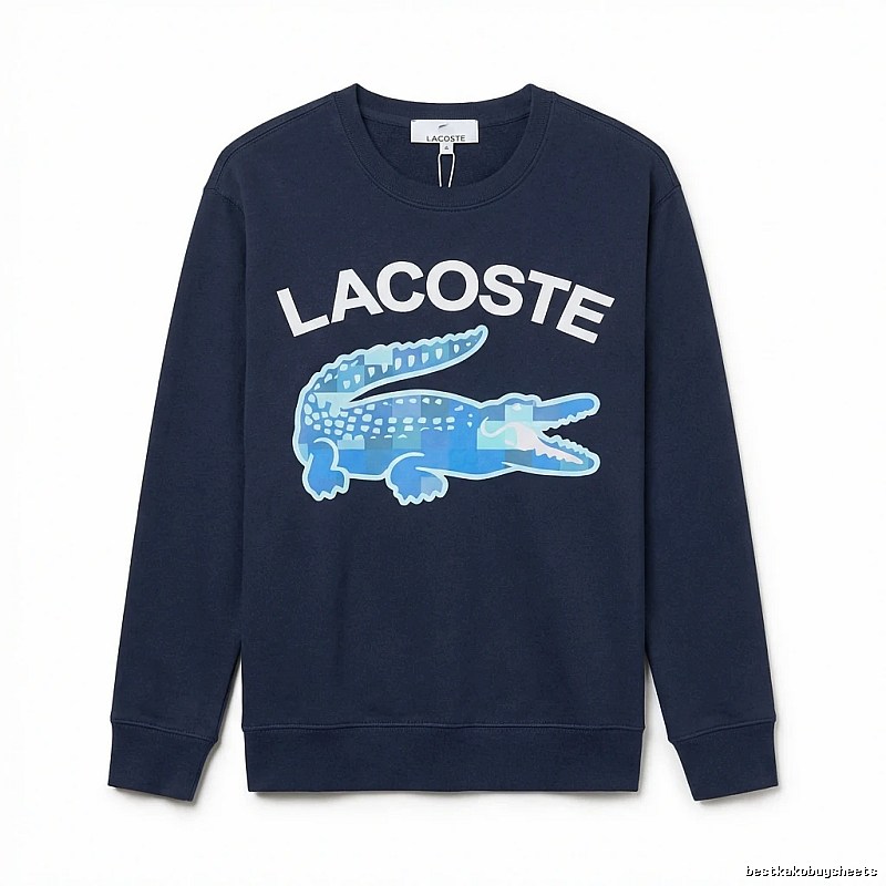 Lacoste Classic Style Fashion Navy Blue Sweatshirt