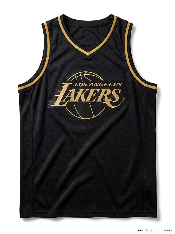 LBJ Lakers retro black jersey