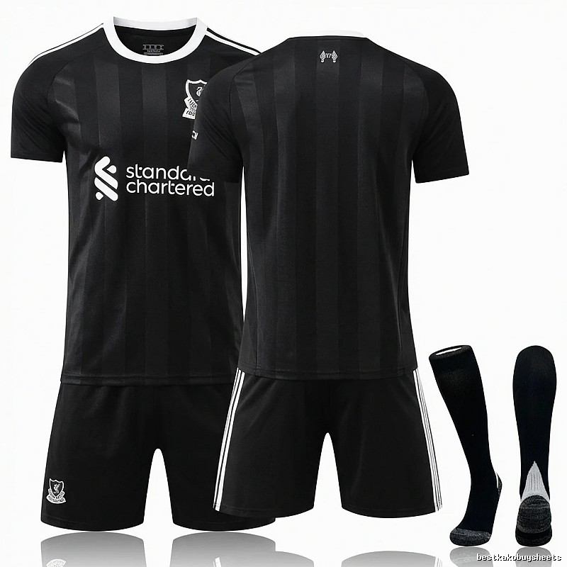 LFC's away black jersey