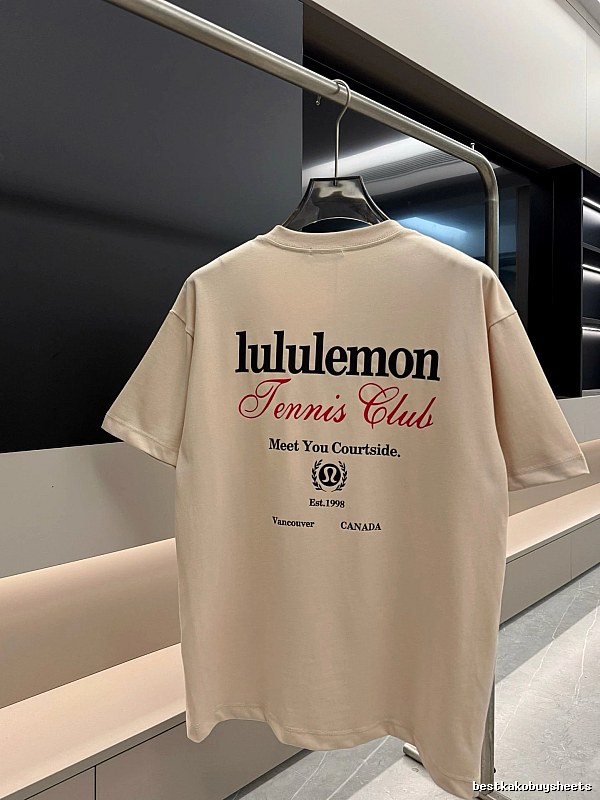 lululemon Tennis Club Casual Style Light Apricot T-Shirt