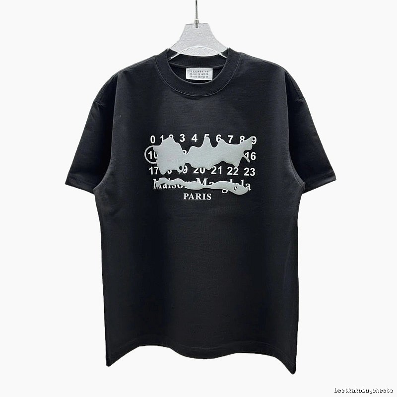Maison Margiela Digital High Street Black T-shirt