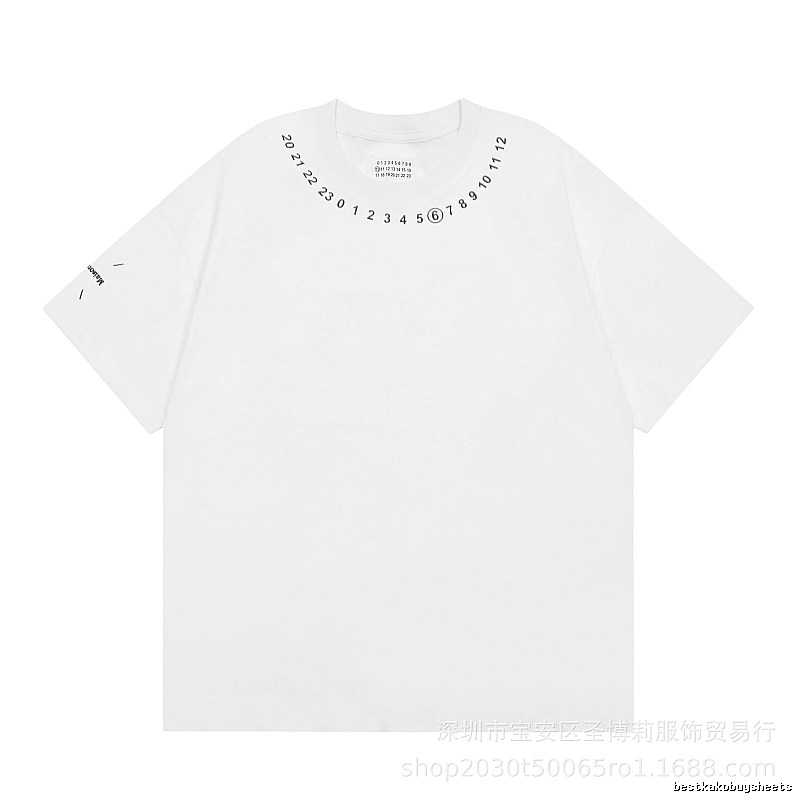 Maison Margiela MM6 High Street Style White T-Shirt