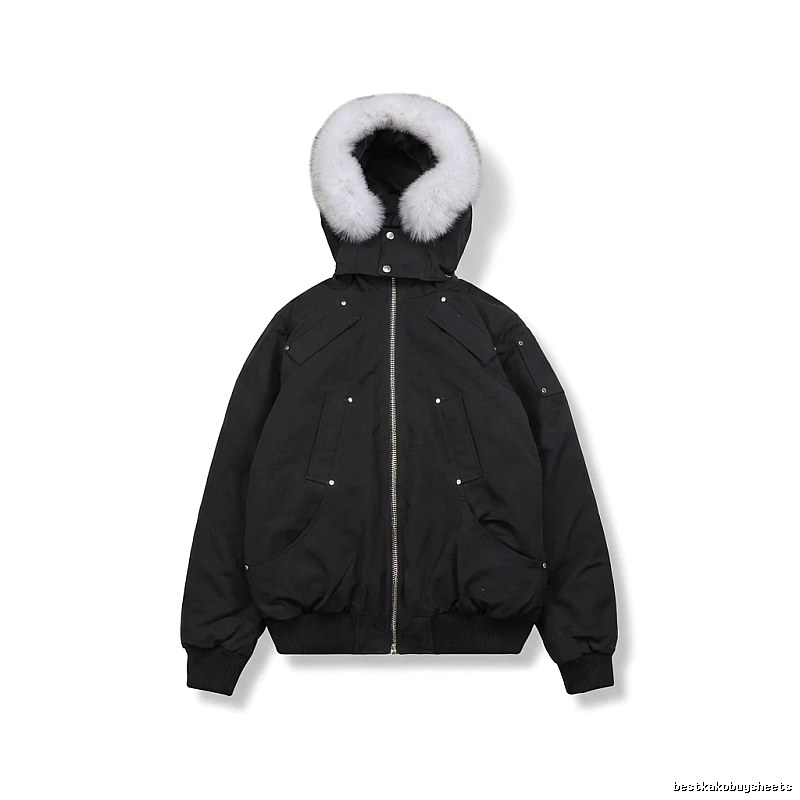 Michael Kors black parka down jacket