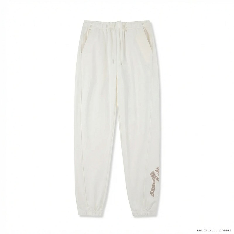 MLB casual style white sweatpants