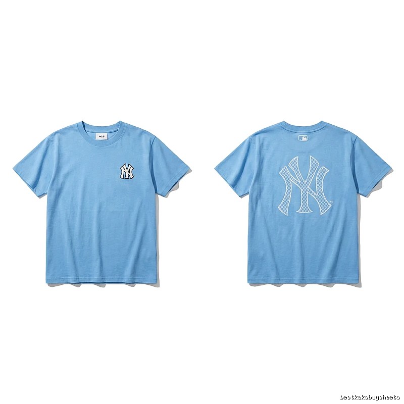 MLB Classic Simple Style Blue T-shirt