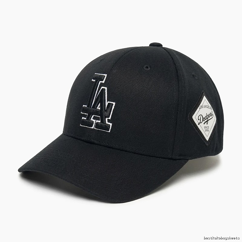 MLB Dodgers black baseball cap