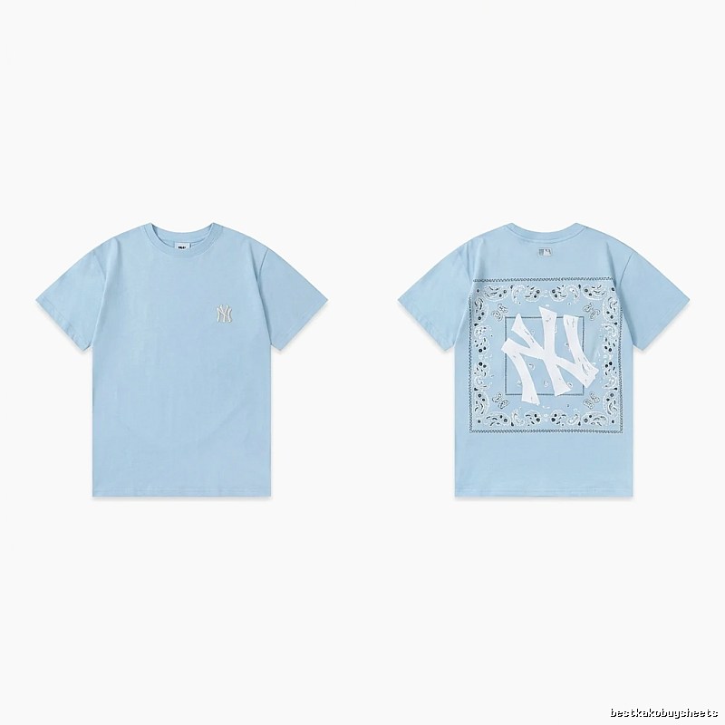 MLB retro light blue T-shirt
