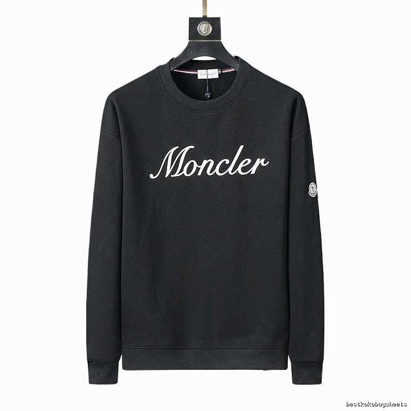 Moncler black simple sweatshirt