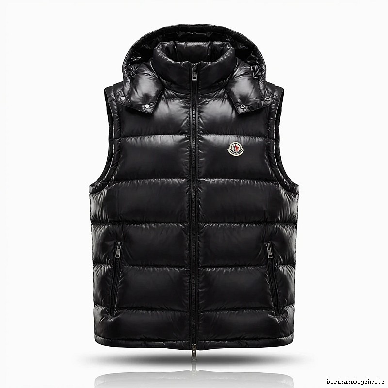 Moncler Black Trendy and Cool Down Vest