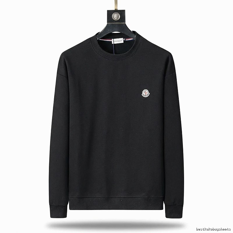 Moncler classic simple black sweatshirt