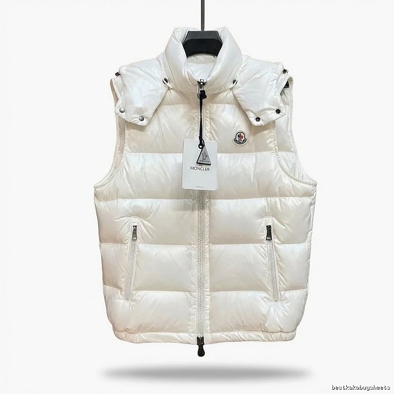 Moncler Fashionable White Down Vest