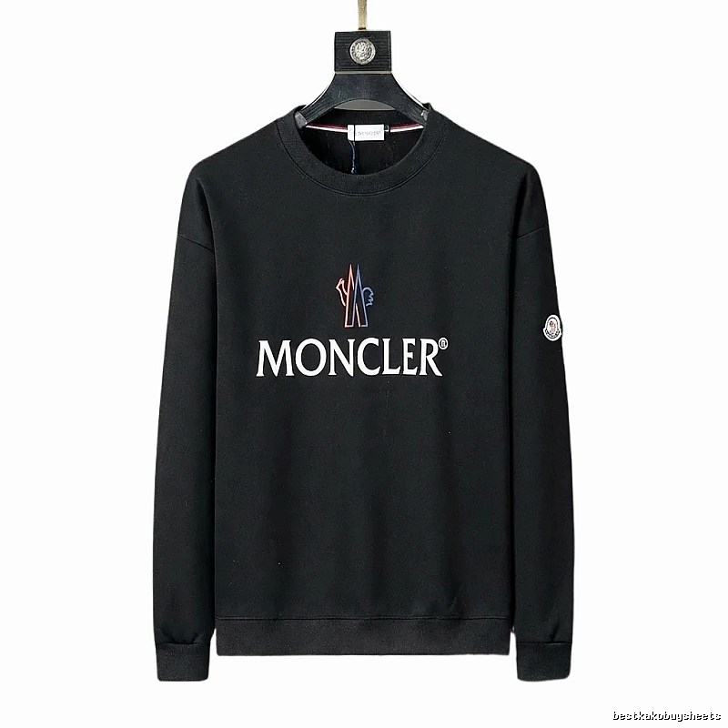 Moncler simple and fashionable black sweatshirt