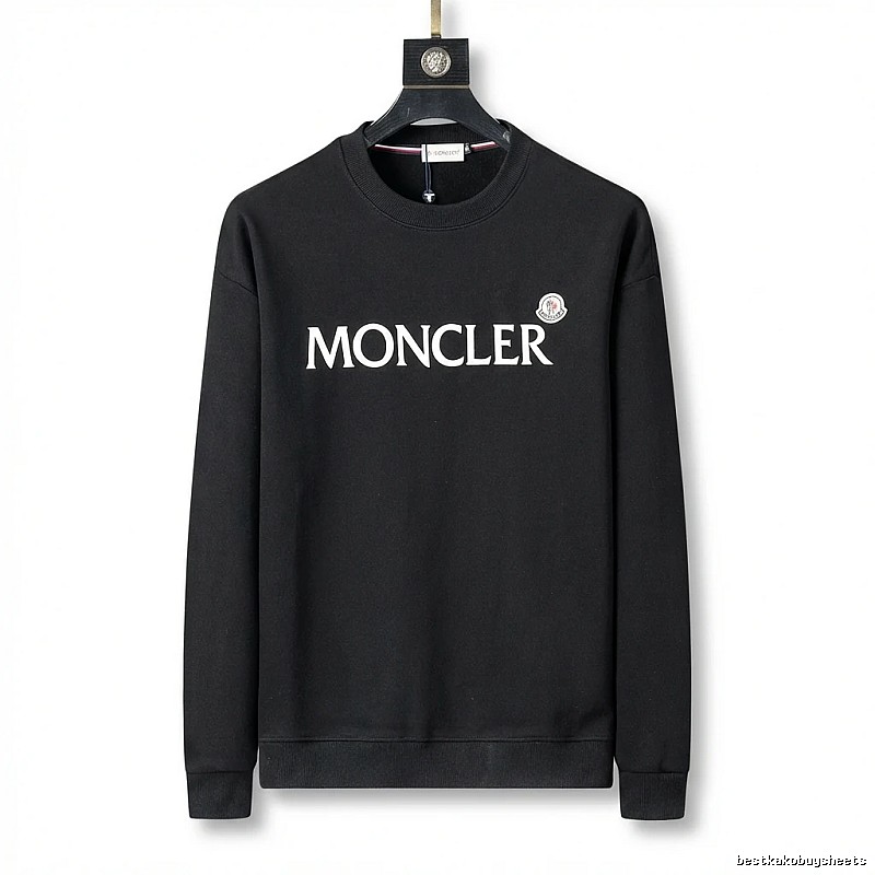 Moncler simple-style black sweatshirt