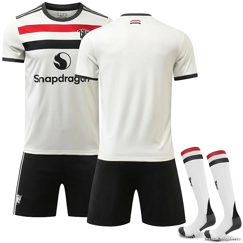 MUFC Classic Sportswear Set (White and Black)