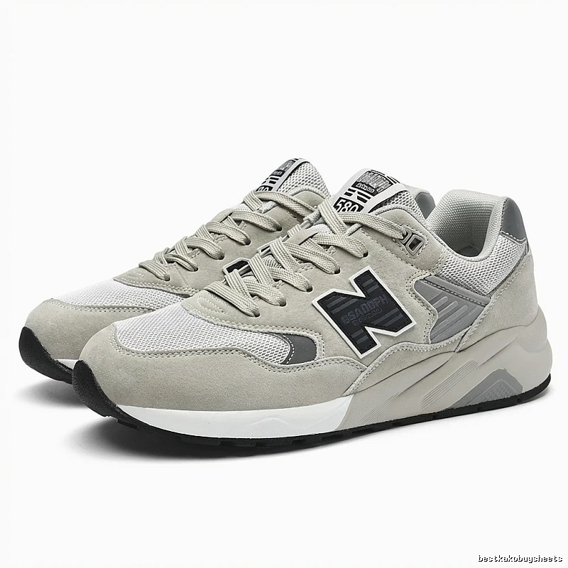 New Balance 580 retro style grey shoes