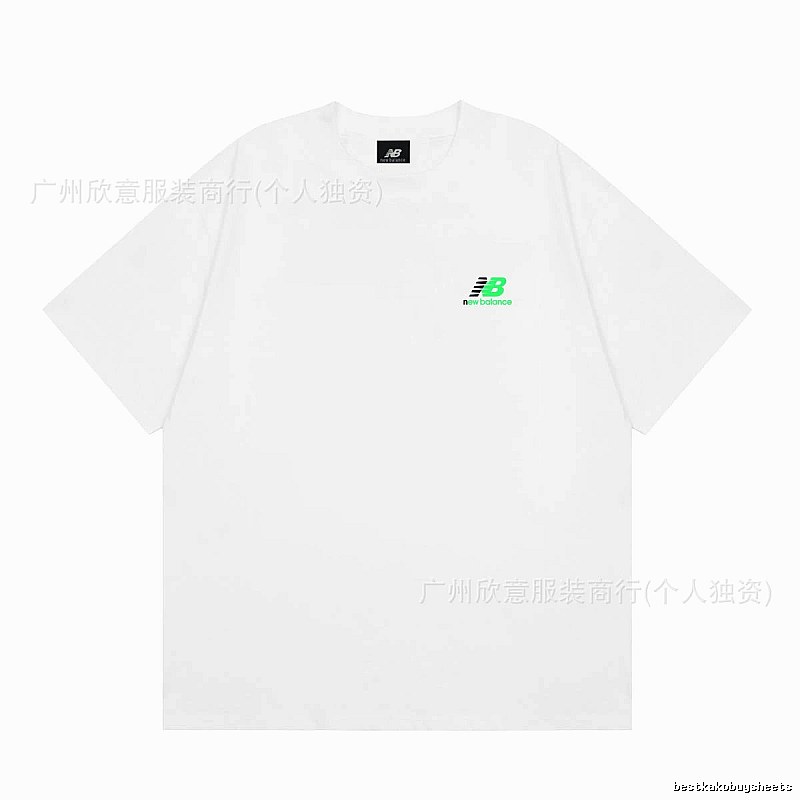 New Balance Casual Series Minimalist Style White T-Shirt