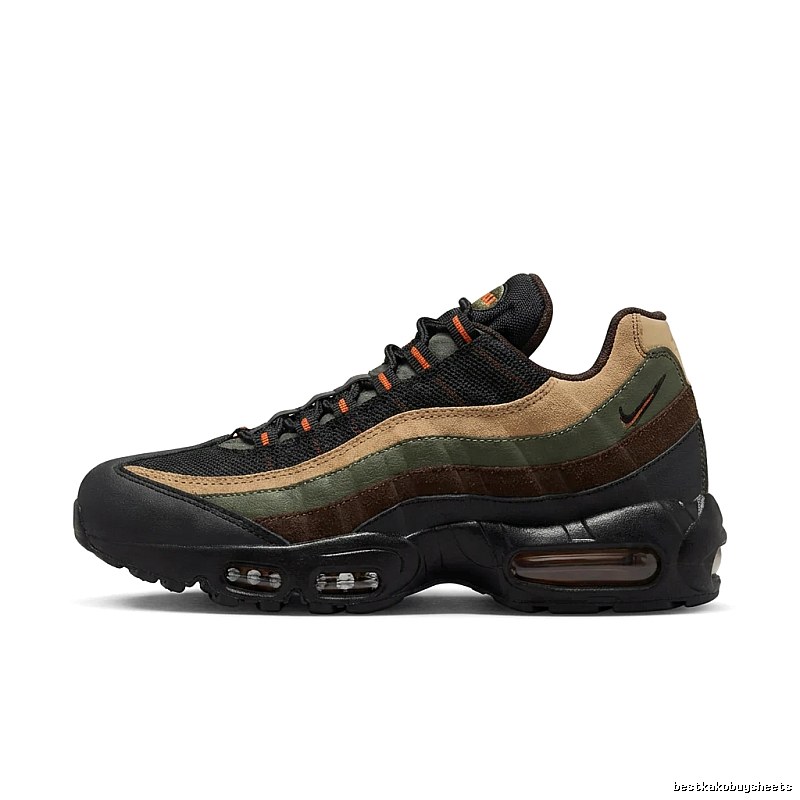 Nike Air Max 95 Retro Black and Brown Shoes