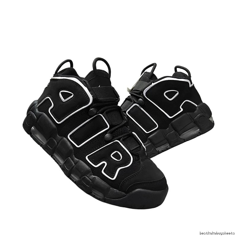 Nike Air More Uptempo Black Warrior
