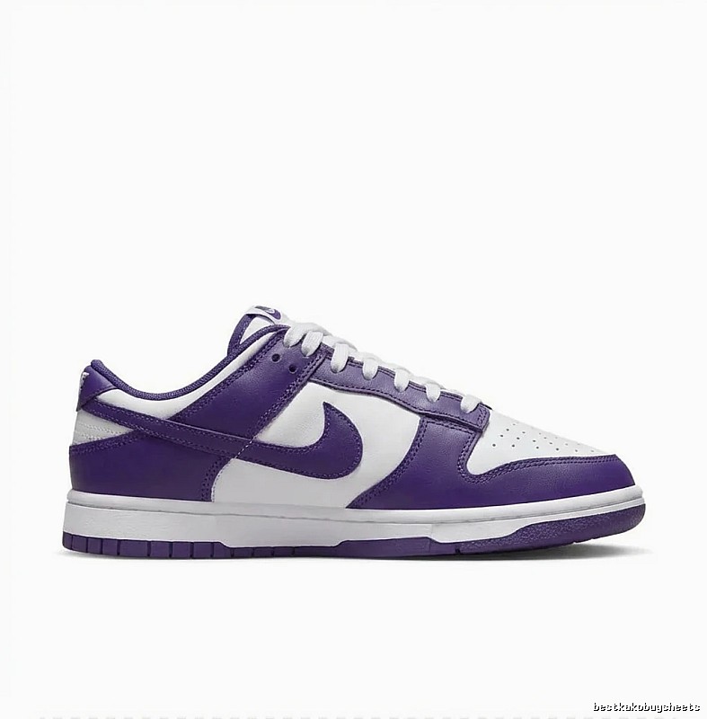 Nike Dunk Trendy Purple and White Shoes