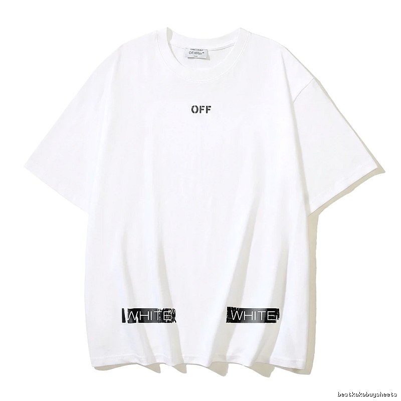 Off-White simple style white T-shirt