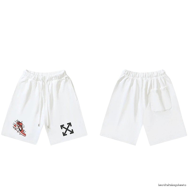 Off-White trendy and cool style white shorts