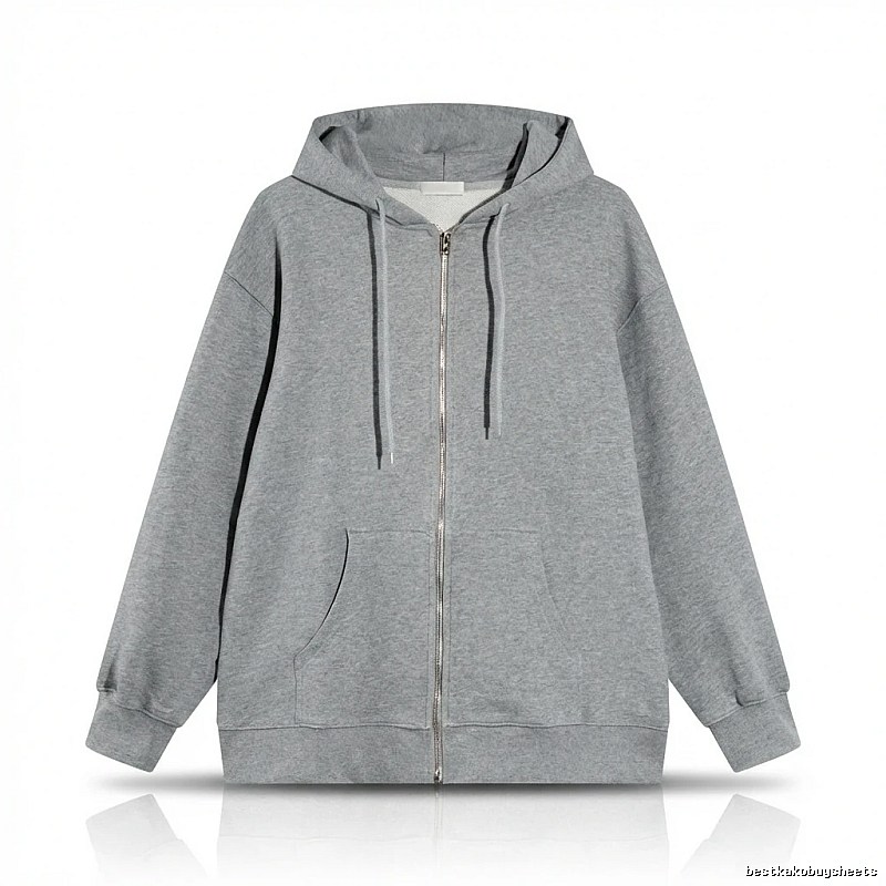 Other simple style hooded gray sweatshirt