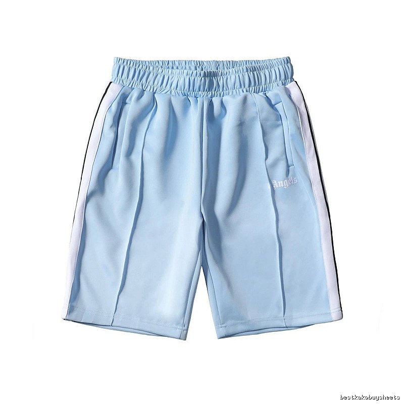 Palm Angels Travel Track shorts Black Side Stripe with Modern Look