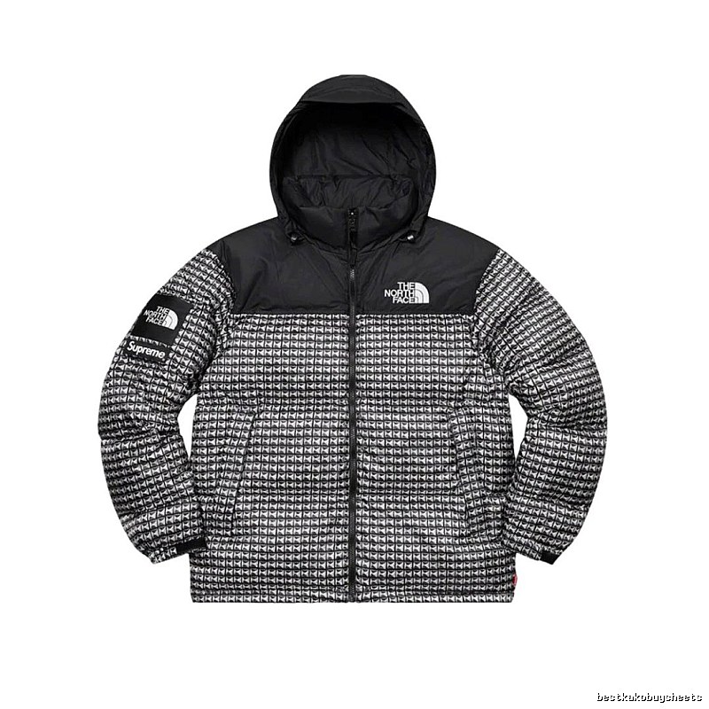 Pattern Logo The North Face Puffer Jacket for Photo Ready Looks