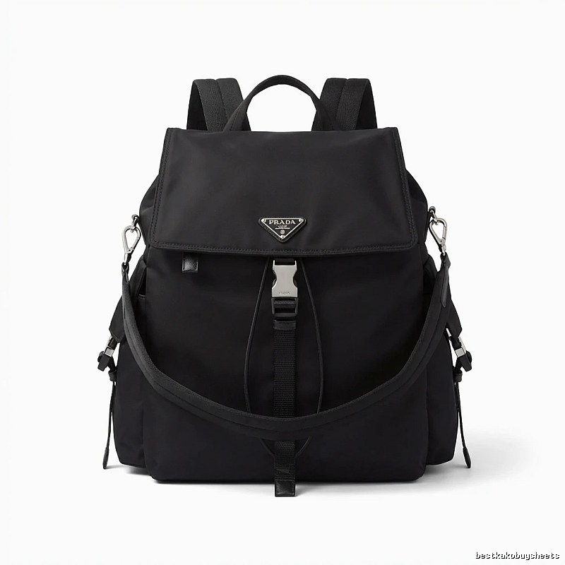 Prada classic black backpack