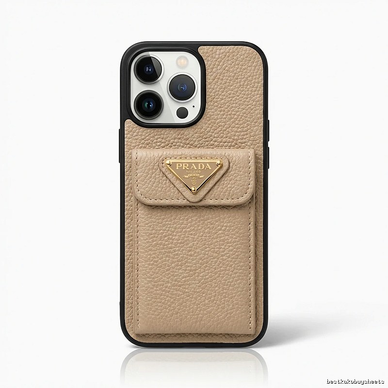 PRADA Khaki iPhone Case