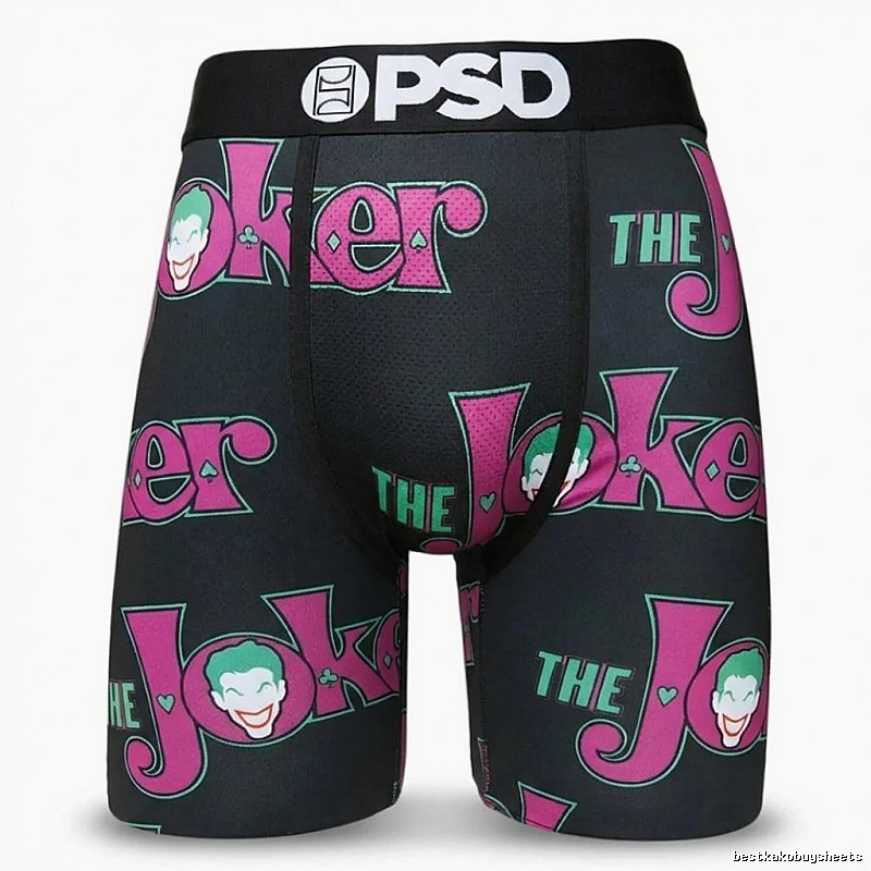 PSD clown print black panties