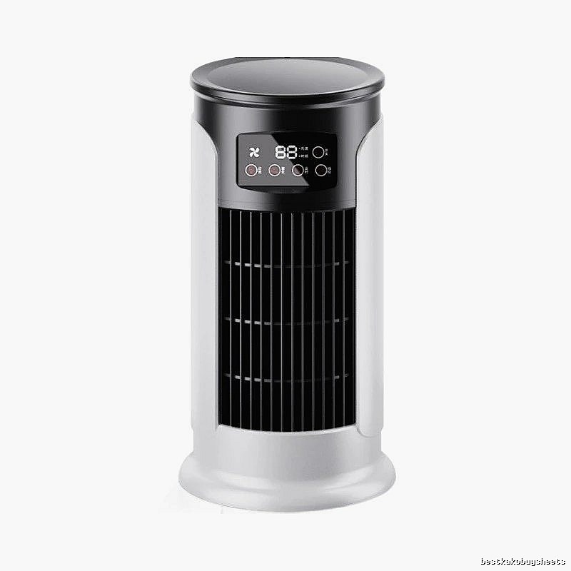 Quiet Room Mini Air Cooler White English Packaging