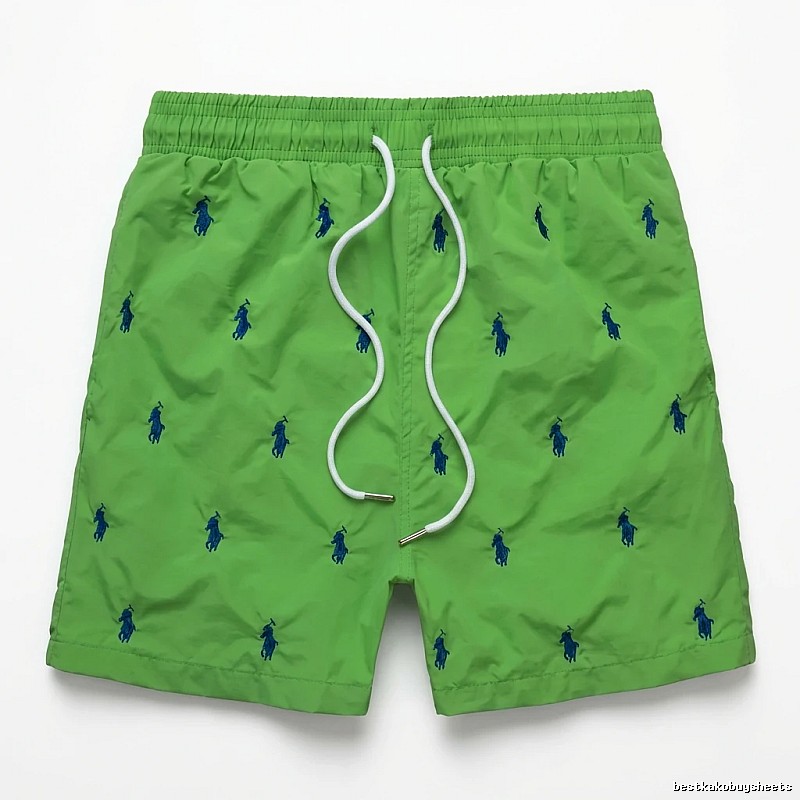 Ralph Lauren green printed shorts