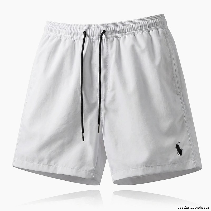 Ralph Lauren minimalist style white shorts