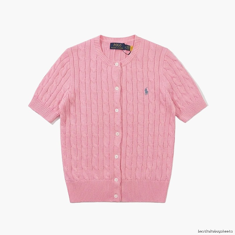 Ralph Lauren Polo pink knitted cardigan