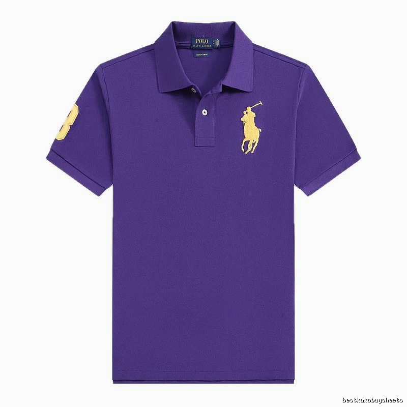Ralph Lauren Polo Purple Classic Style Short-Sleeve